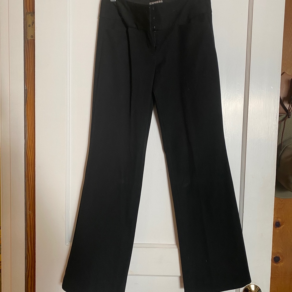 Express; Black Suit Pants; 0; 0S